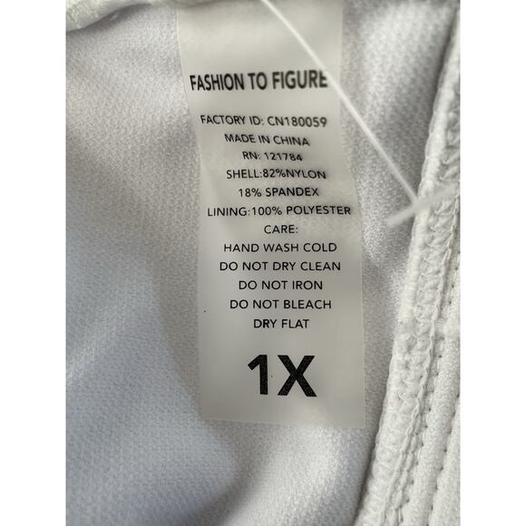 Fashion To Figure Swim Women One Piece Swimsuit Cut Out Swimwear - Picture 11 of 11